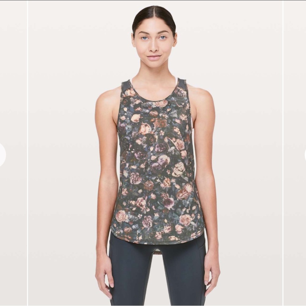 lululemon sculpt tank top II frosted rose